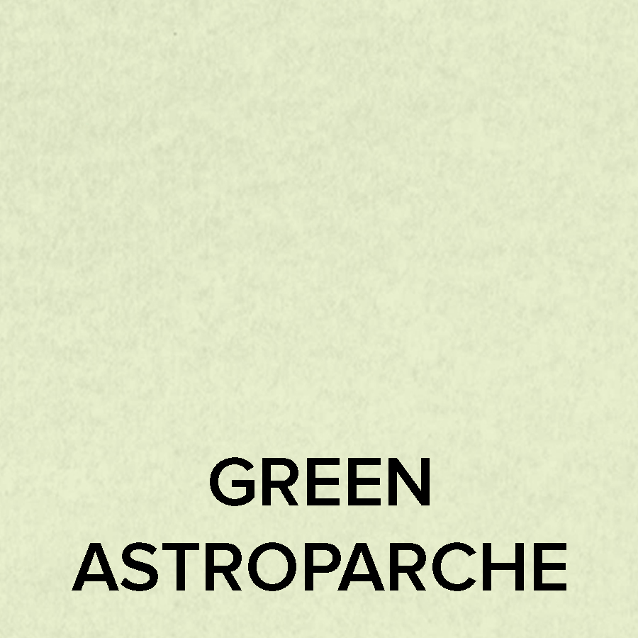 Astroparche green paper color